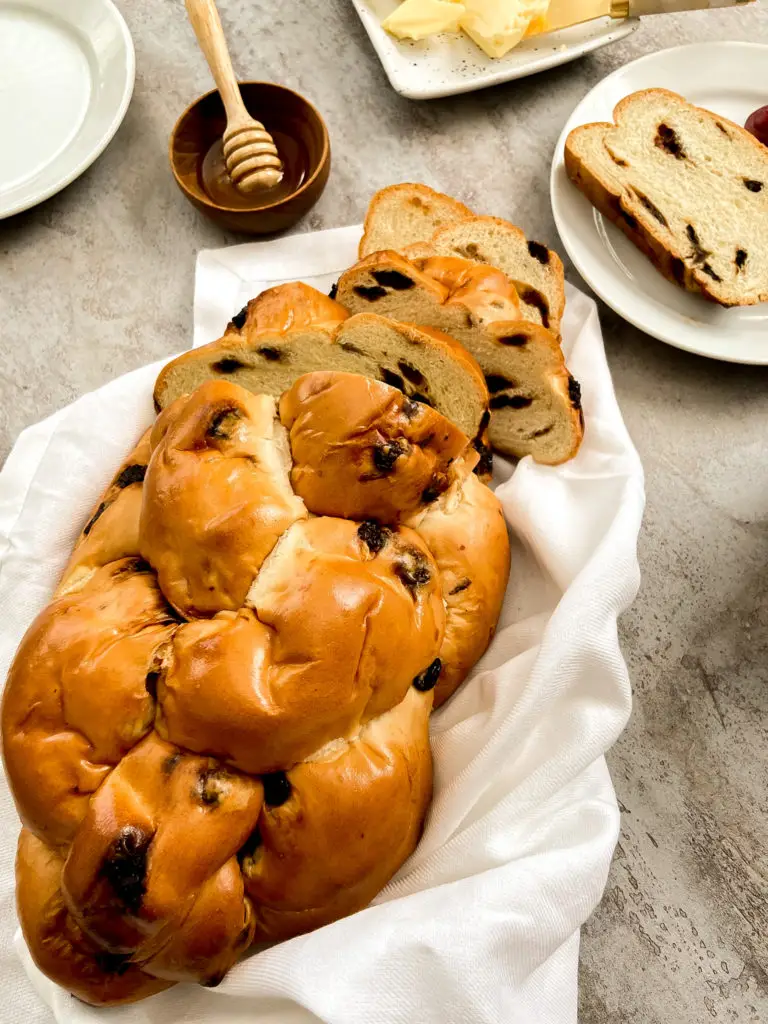 Braided challah bread loaf — Sugar Face Bakes
