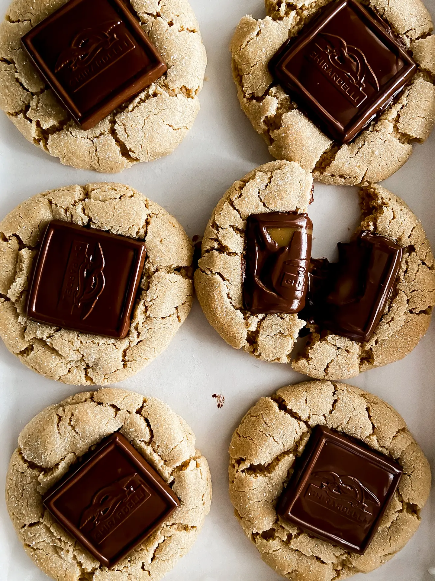 peanut butter cookies- Dark Chocolate Peanut Butter Cookies Soft center cookie texture with chocolate