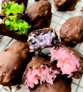 Homemade Mounds Bars with a creamy coconut center and dark chocolate coating — Sugar Face Bakes