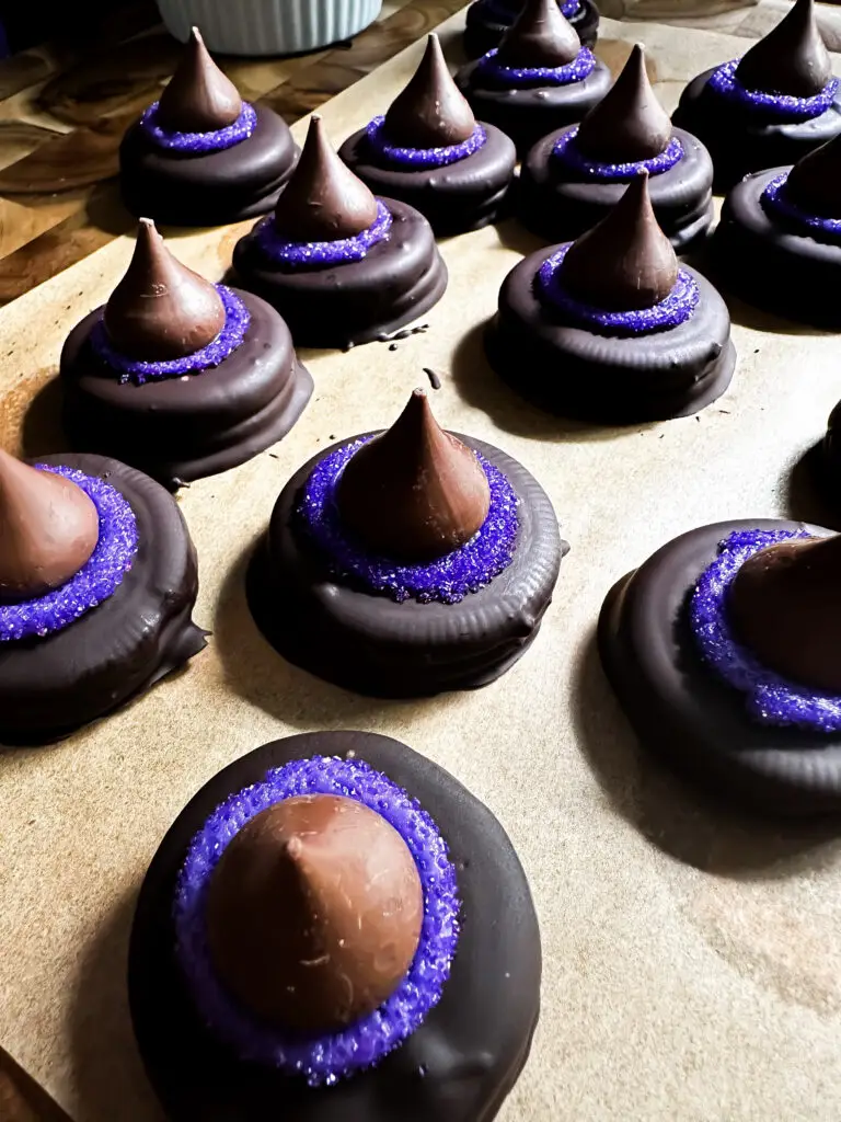 Halloween Witch Hat Cookies