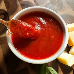 homemade marinara sauce- Perfect Homemade Marinara Sauce Marinara sauce cooking on stovetop