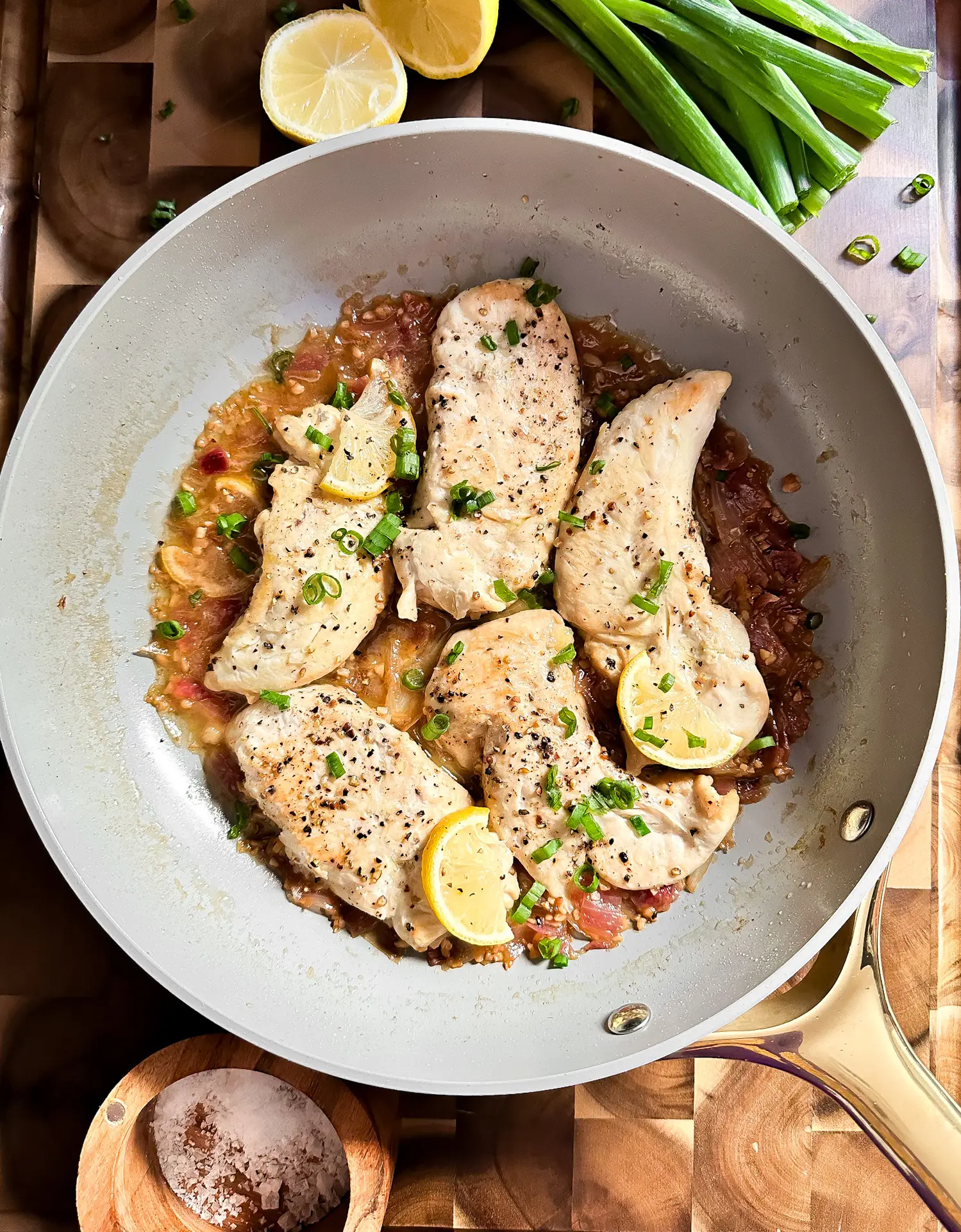 chicken paillard- Chicken Paillard Chicken, Dinner, Skillet chicken paillard Black Pepper |Butter |Chicken Stock |Garlic |Olive Oil
