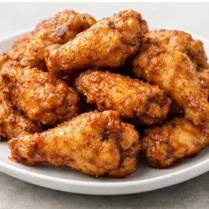 fried chicken wings- Fried Chicken Wings Fried chicken wings showing crispy coating and juicy inside