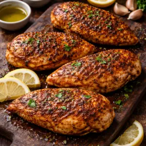 cajun chicken- Cajun Chicken Cajun chicken cooked in skillet with crispy seasoned crust — Sugar Face Bakes