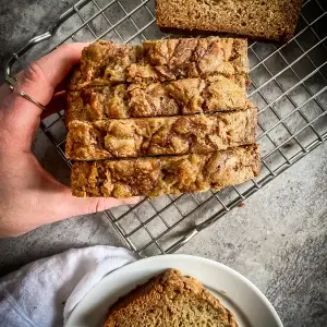banana cinnamon roll swirl bread delivery nationwide