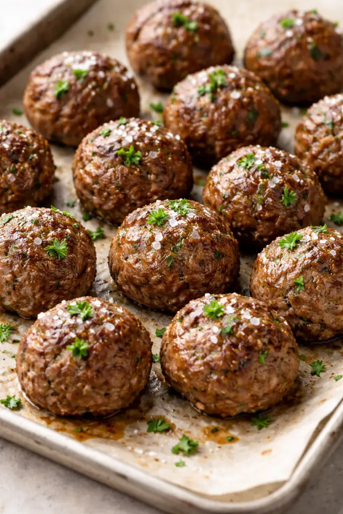 The Best Ground Beef Meatballs