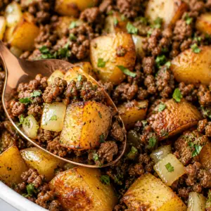 ground beef and potatoes- The Best Ground Beef and Potatoes Ground beef and potatoes skillet dinner — Sugar Face Bakes