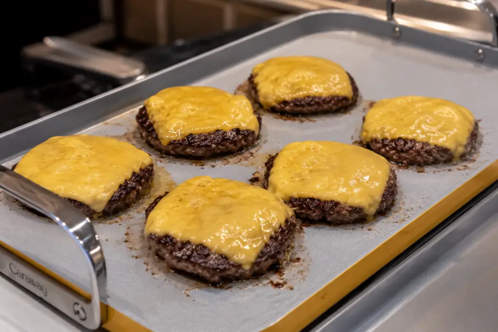 Kobe ground beef burger on brioche bun — Sugar Face Bakes