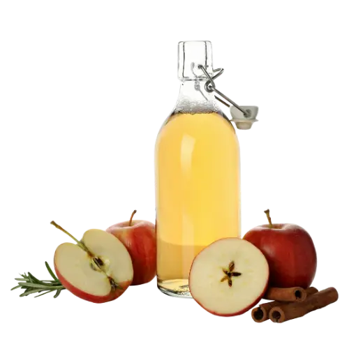 Apple cider vinegar recipes for dressings, baking, and gut-friendly cooking. Featuring gut friendly honey mustard dressing, roasted red pepper and cilantro dressing, and almond flour biscuits