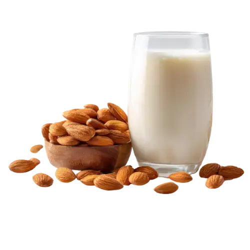 Almond milk recipes for dairy-free baking, smoothies, oatmeal, and high-protein meal prep. Featuring peanut butter protein balls, high protein cottage cheese breakfast jars, and pumpkin spice smoothie