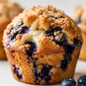 blueberry muffins- Blueberry Muffins with Streusel Topping Bakery-style blueberry muffins with brown sugar streusel topping, baked until golden brown and bursting with juicy blueberries.