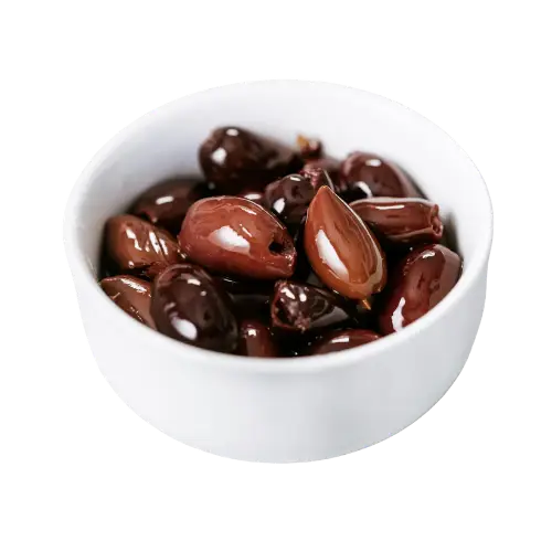Kalamata olives recipes for Greek salads, Mediterranean cooking, olive-forward appetizers, and brine-cured applications. Featuring greek chicken souvlaki