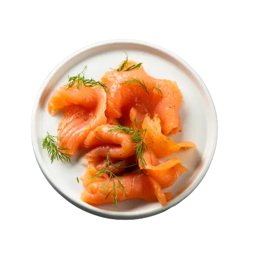 smoked salmon