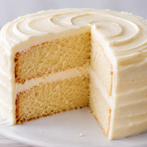 vanilla cake- Vanilla Cake Recipe Moist vanilla cake recipe with fluffy vanilla sponge layers and homemade vanilla buttercream frosting on a classic two-layer birthday cake.