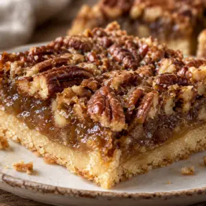 pecan pie bars- Pecan Pie Bars pecan pie bar with toasted pecans, gooey brown sugar filling, and a thick buttery shortbread crust.